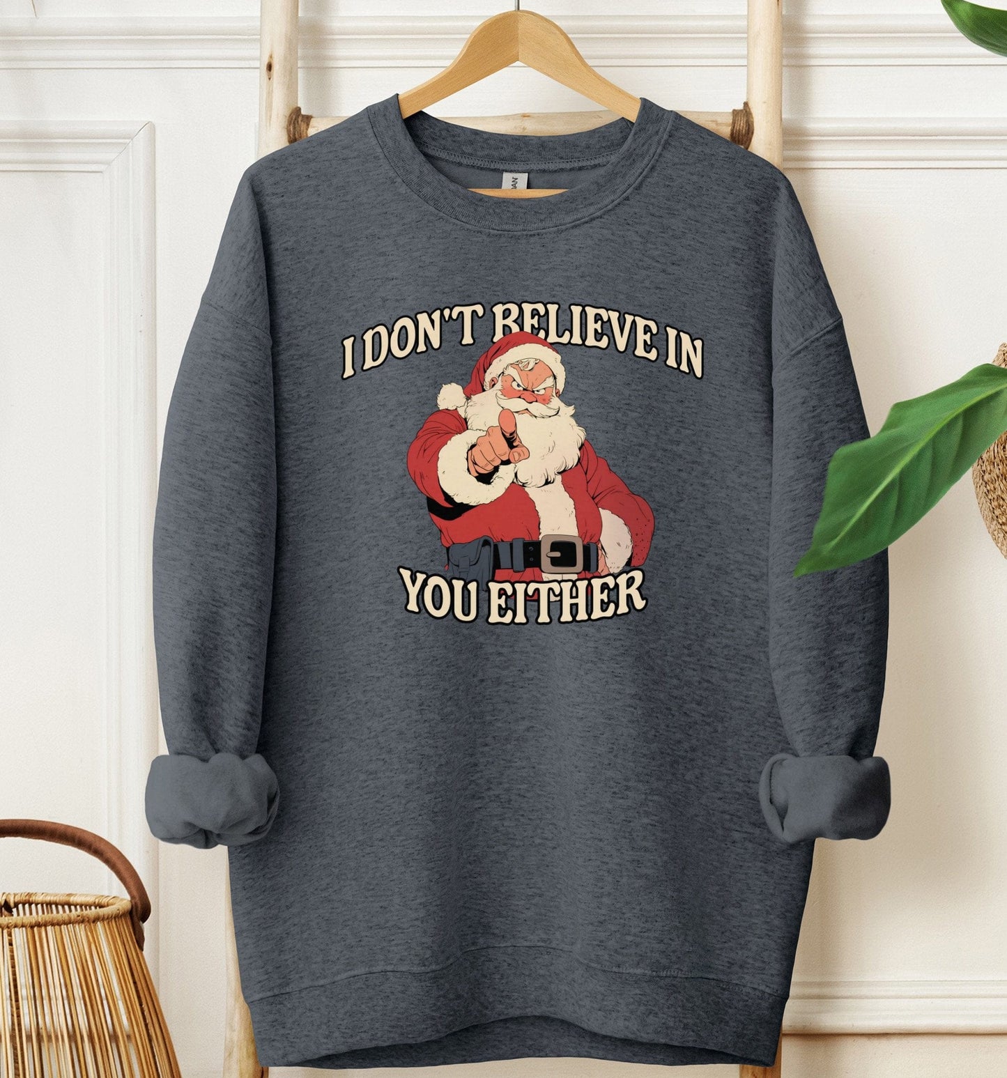 Angry Santa Crewneck
