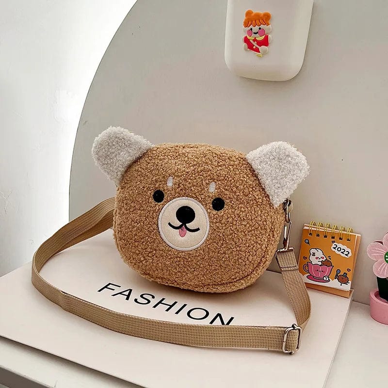 Cute Animal Plush Shoulder Purse
