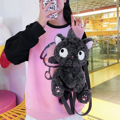 Purrfect Cat Plushie Backpack