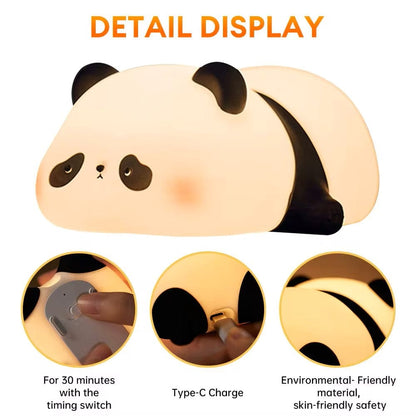 Squishy Panda Night Light