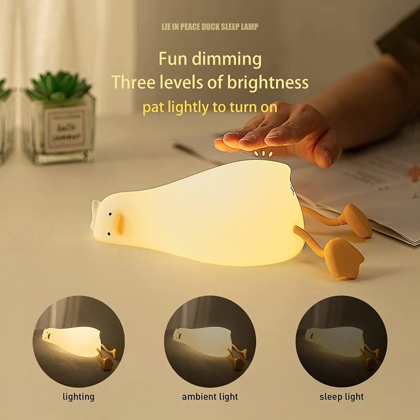 Lazy Duck Night Light