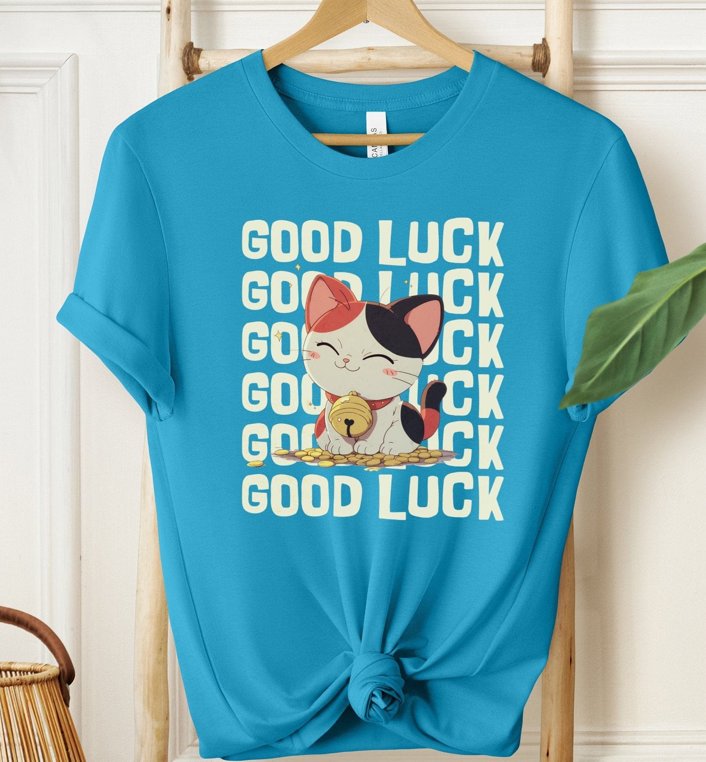 Good Luck Cat T-shirt
