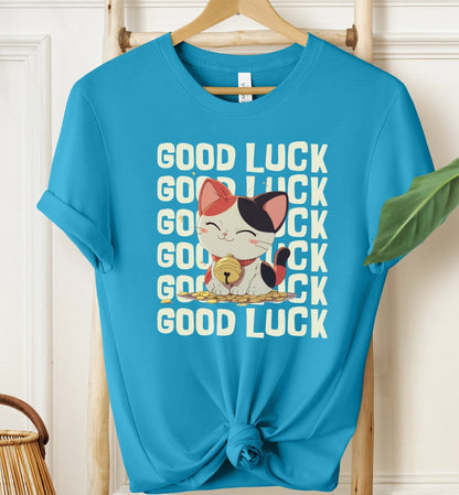 Good Luck Cat T-shirt