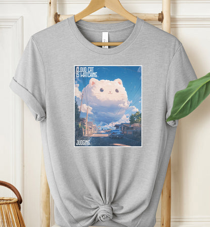 Cloud Cat Is Watching T-shirt