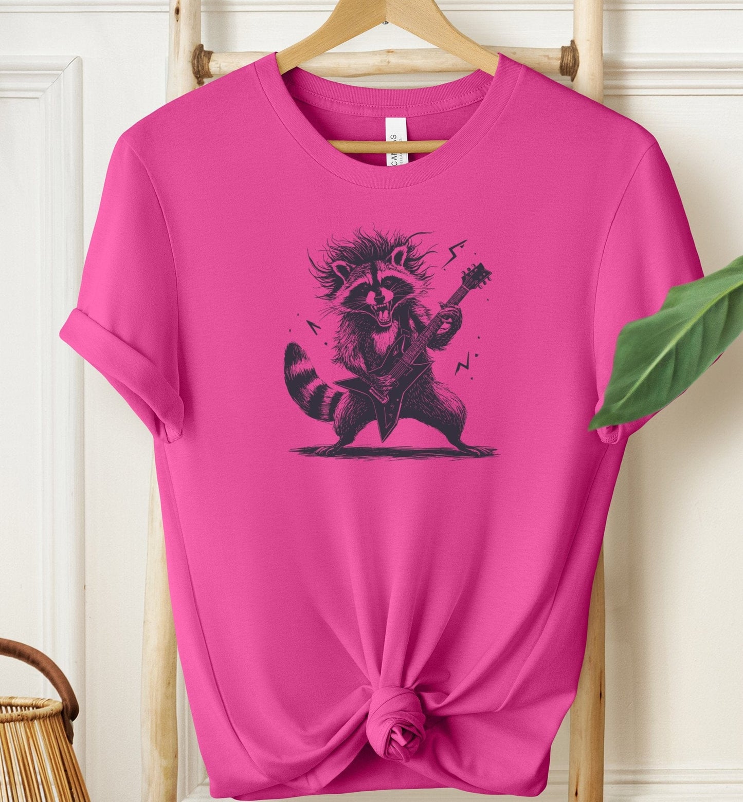 Guitar Raccoon T-shirt