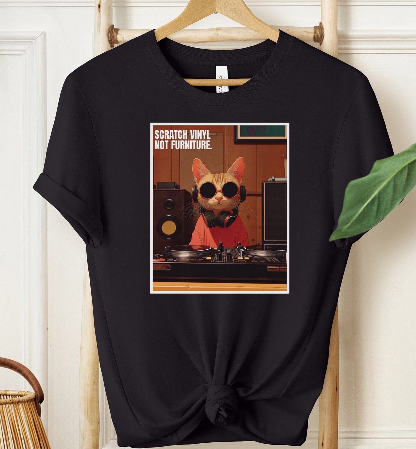 Scratch Vinyl Not Furniture T-shirt