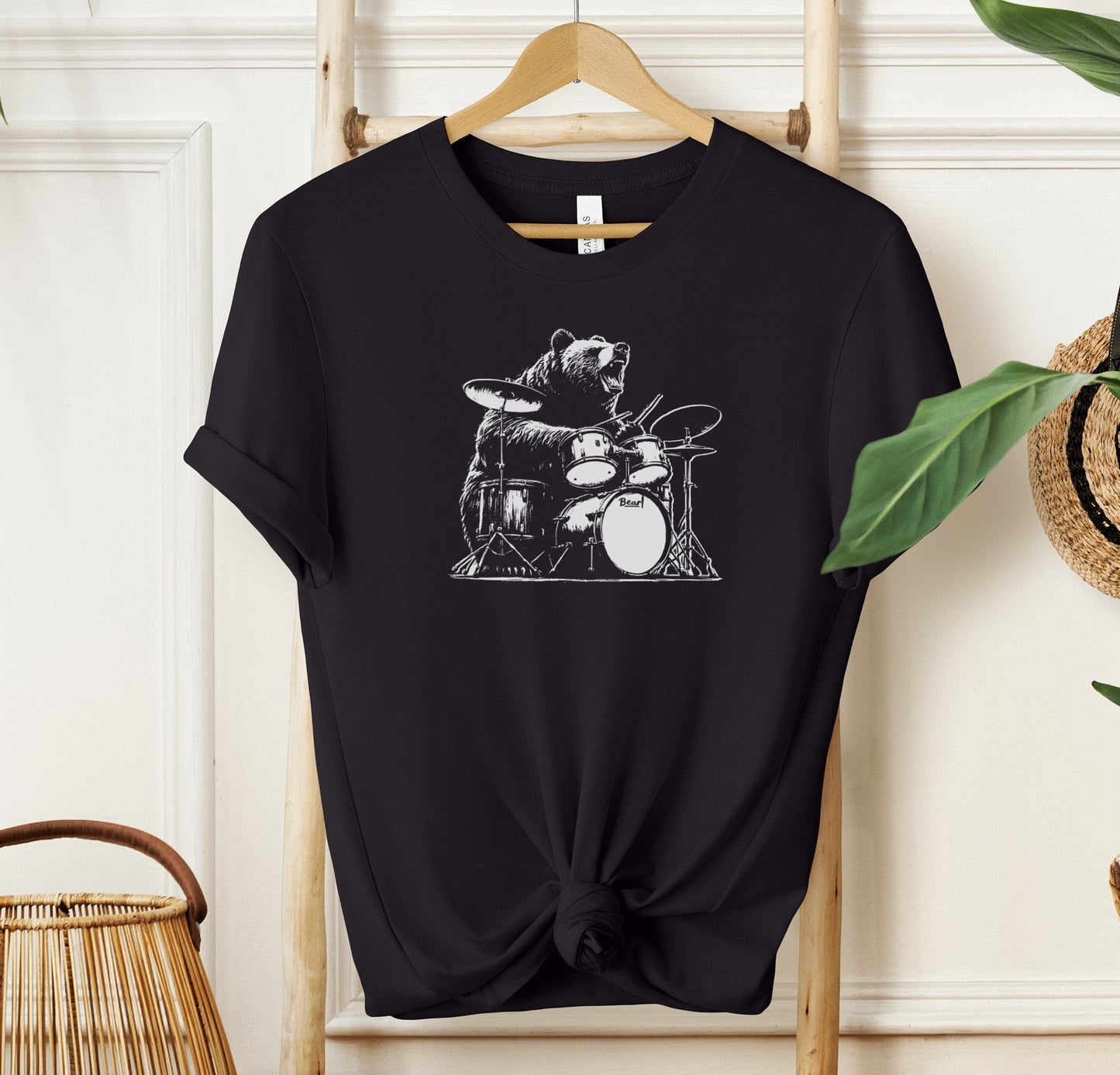 Bear Drumming T-shirt