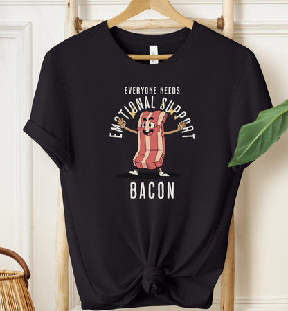 Emotional Support Bacon T-shirt