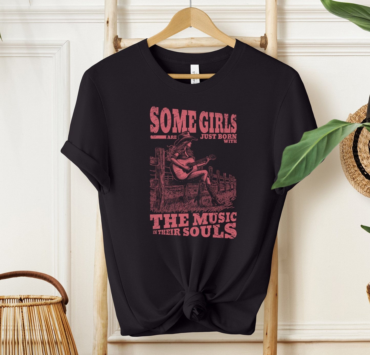 Some Girls Are Just Born With The Music In Their Souls T-shirt