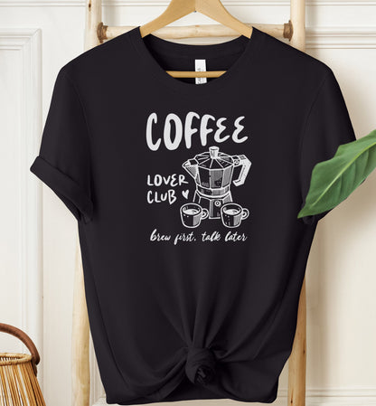 Coffee Lover Club T-shirt