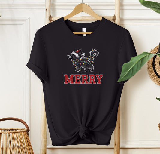 Merry Catmas T-shirt