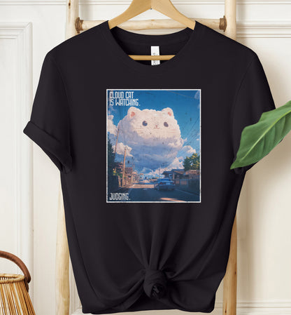 Cloud Cat Is Watching T-shirt