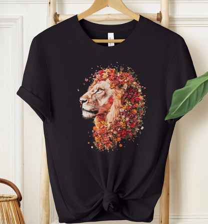 Floral Lion T-Shirt