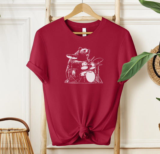 Bear Drumming T-shirt