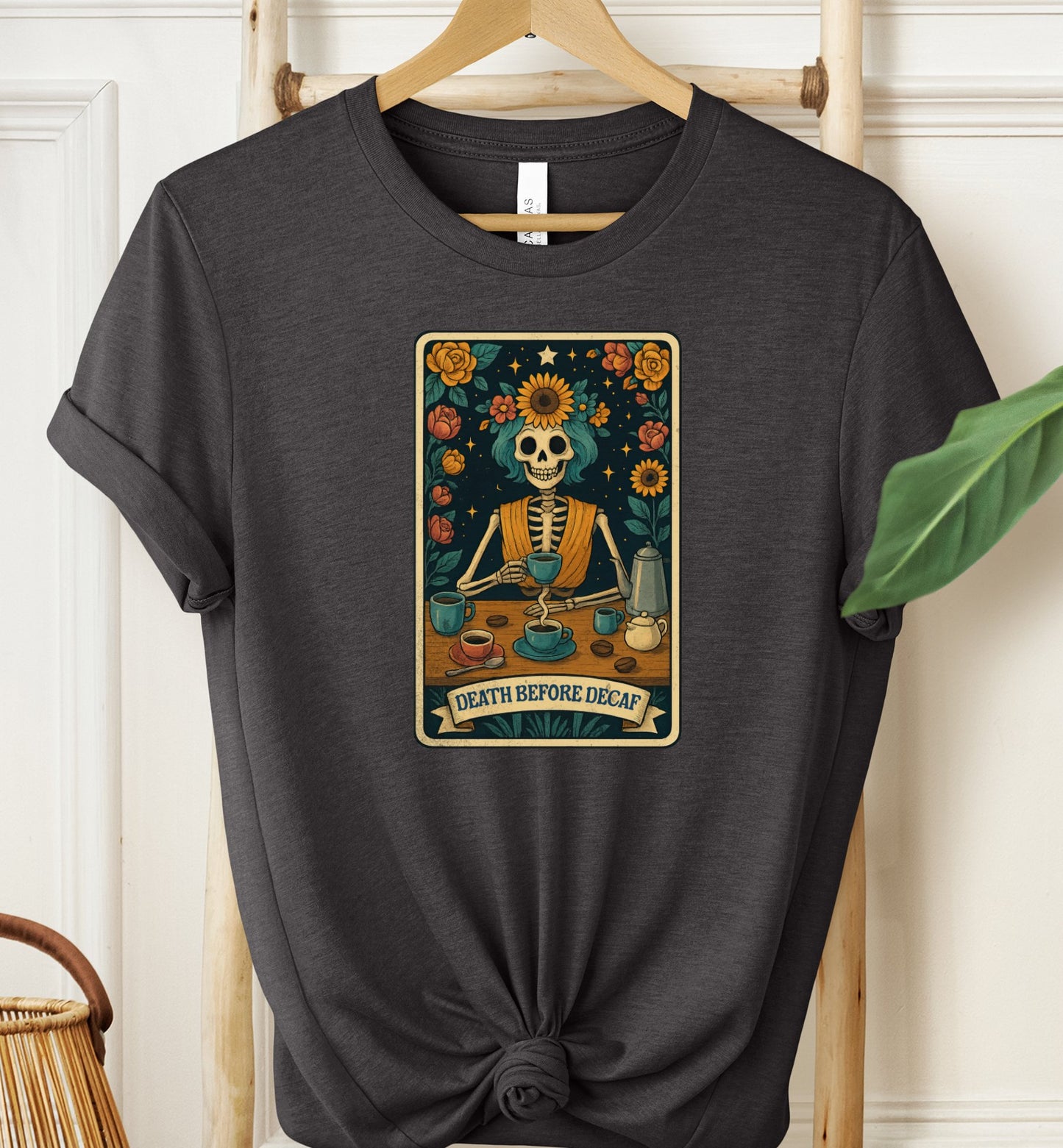 Death Before Decaf T-shirt