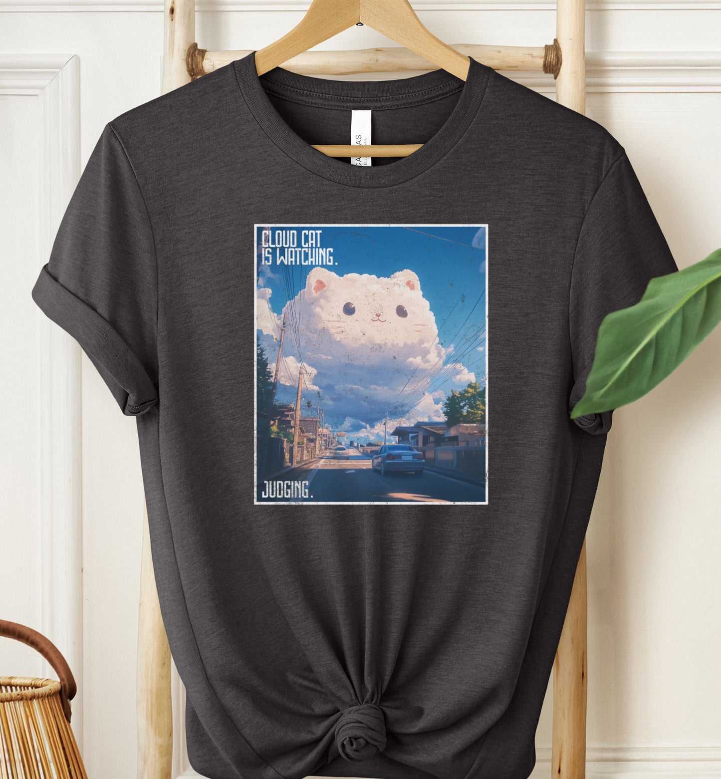 Cloud Cat Is Watching T-shirt