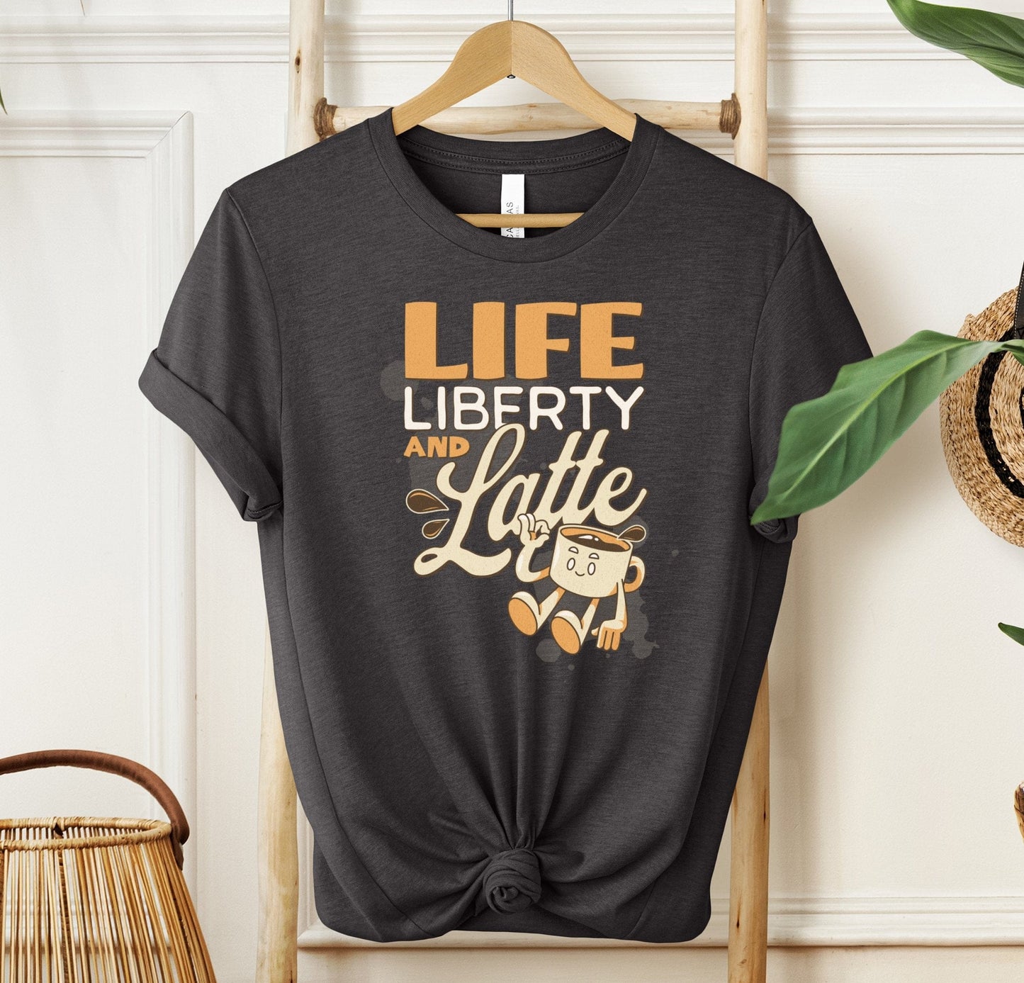 Life Liberty And Latte T-shirt