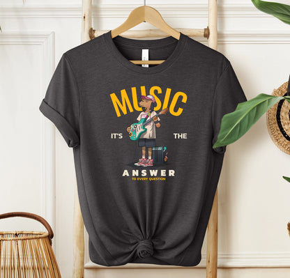 Music It's The Answer T-shirt