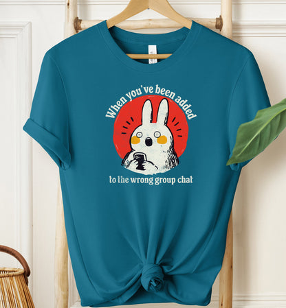 Wrong Group Chat T-shirt