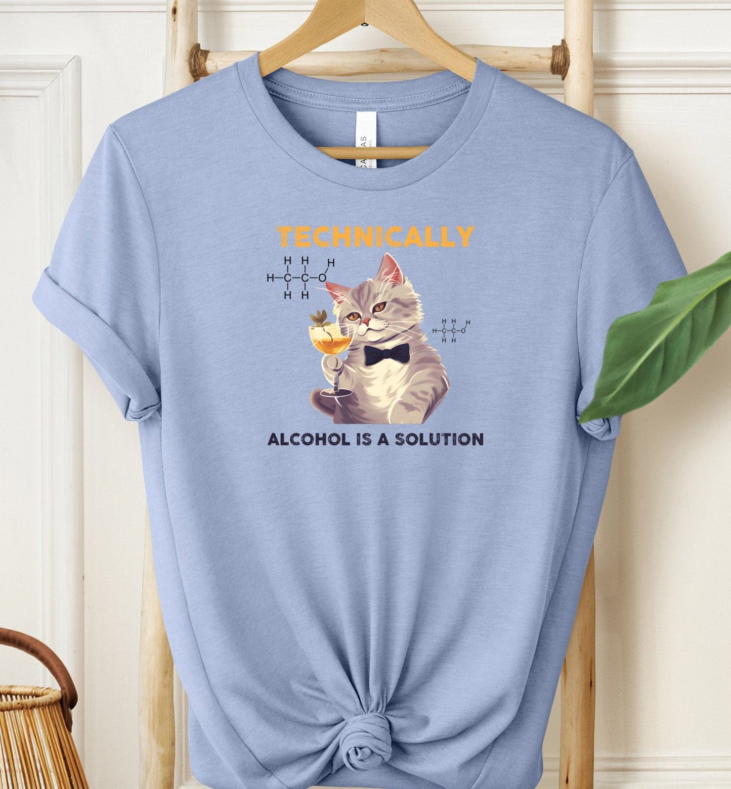 Technically Alcohol Is A Solution T-shirt