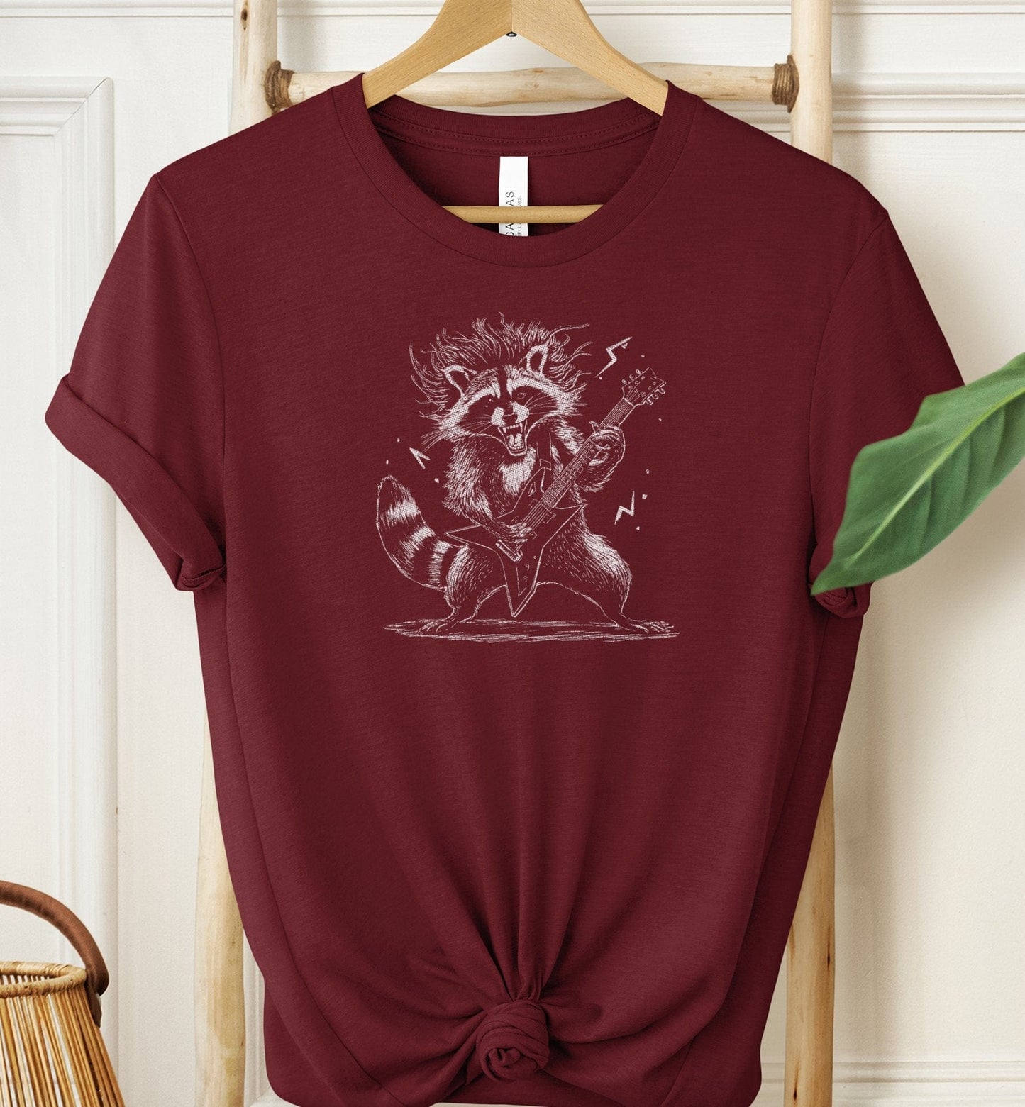 Guitar Raccoon T-shirt
