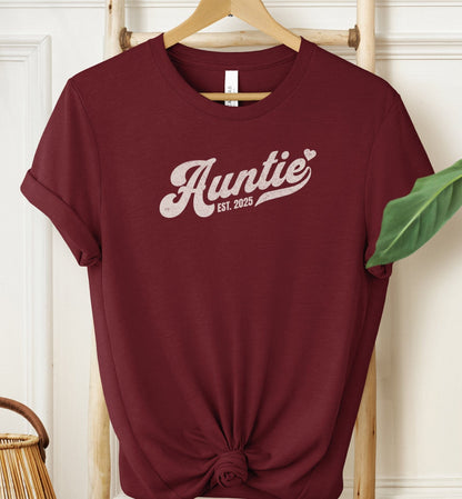 Auntie Heart Est 2025 T-shirt