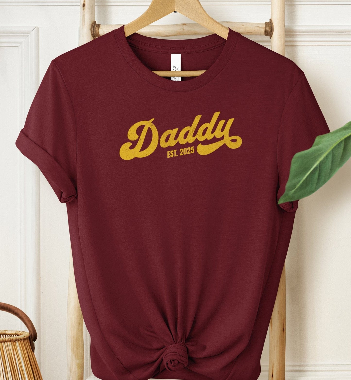 Daddy Est 2025 T-shirt