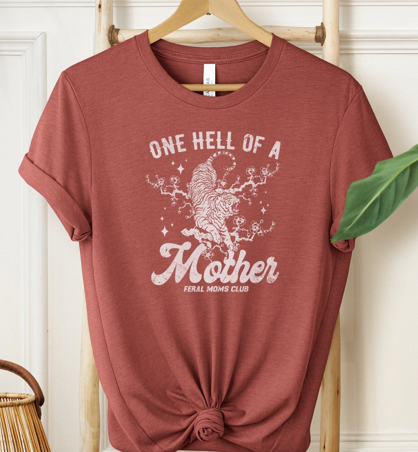 Feral Moms Club Tiger T-shirt