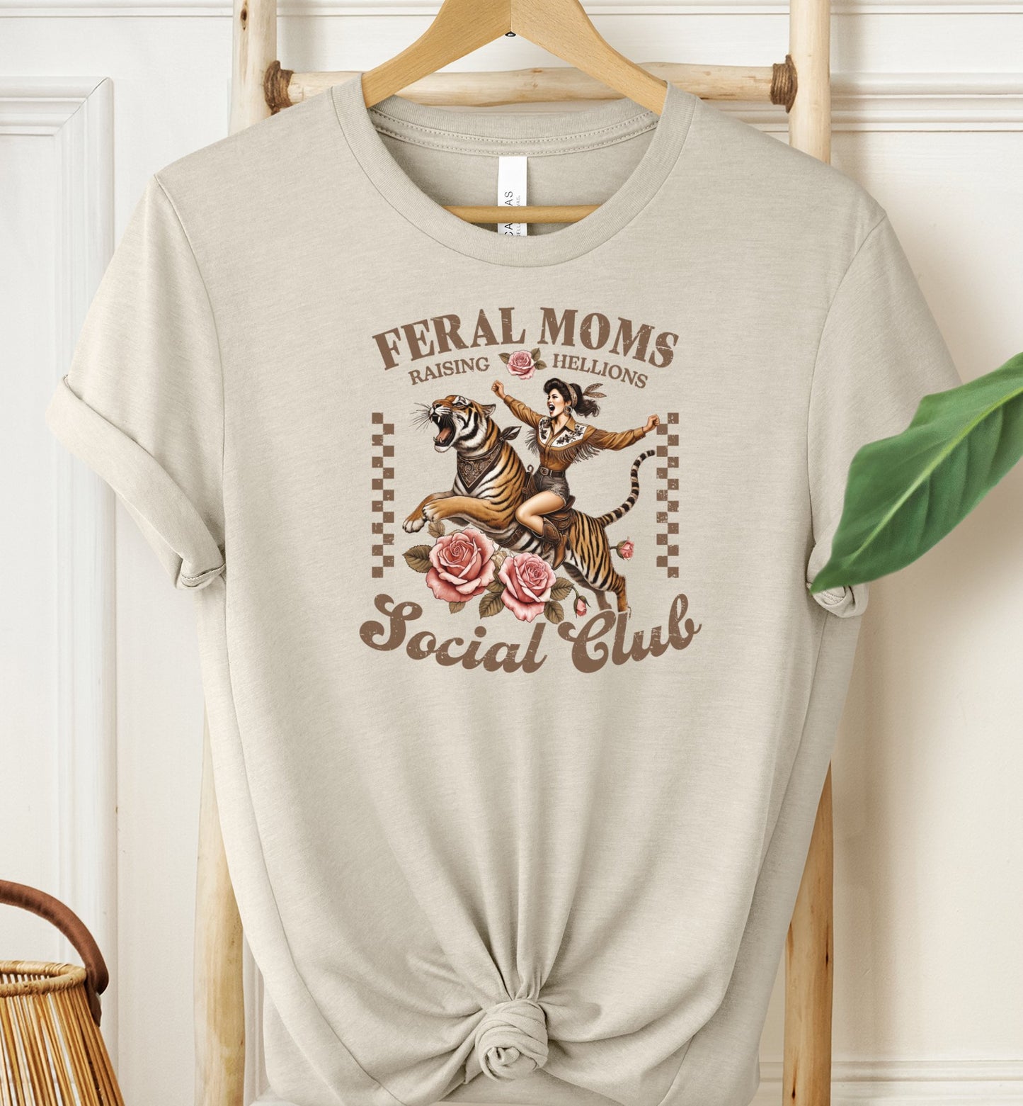 Feral Moms Raising Hellions T-shirt