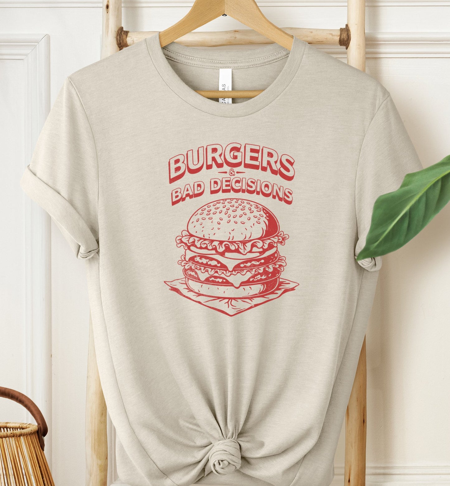 Burgers and Bad Decisions T-shirt