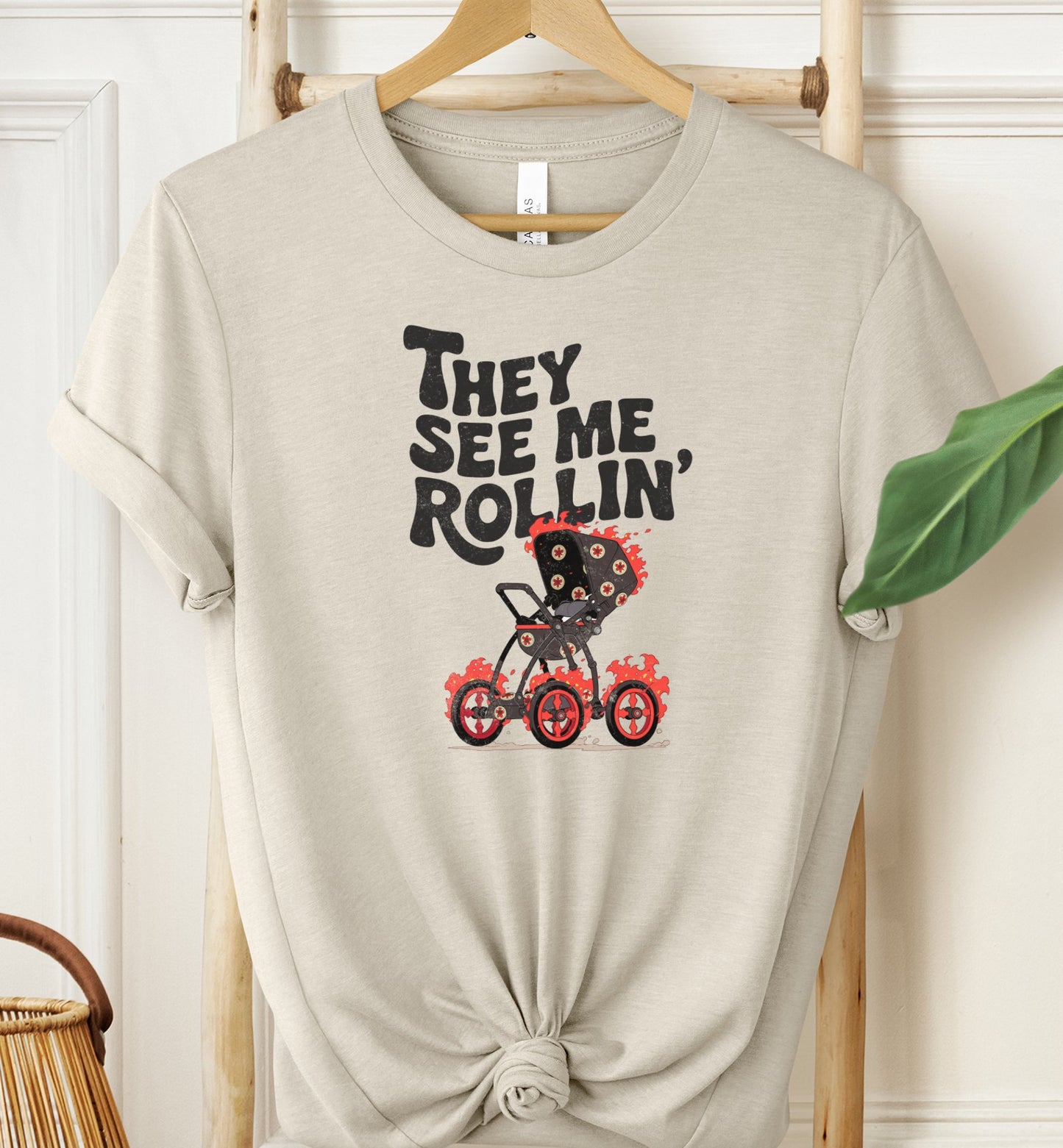 They See Me Rollin' T-shirt