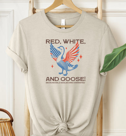 Red White and Goose T-shirt