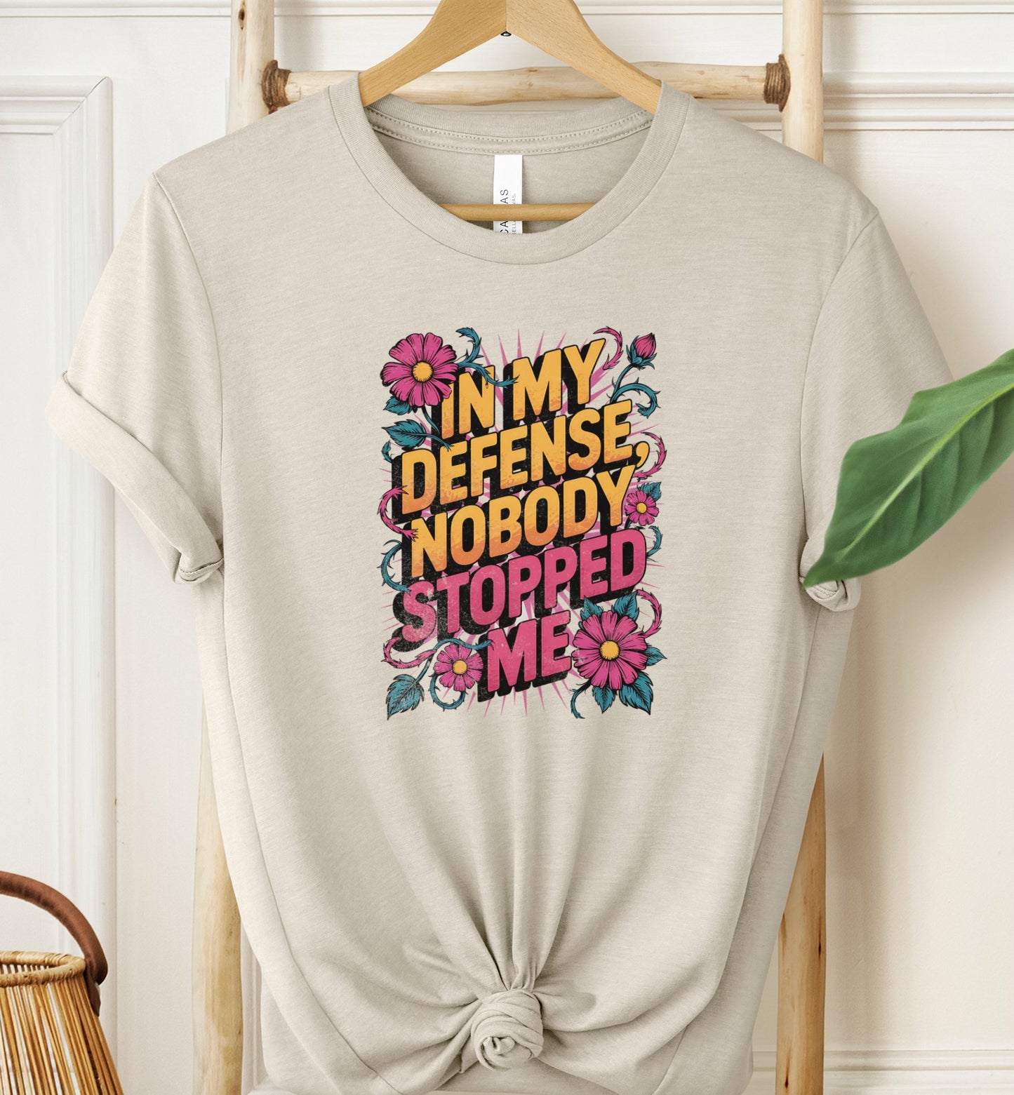 Nobody Stopped Me T-shirt