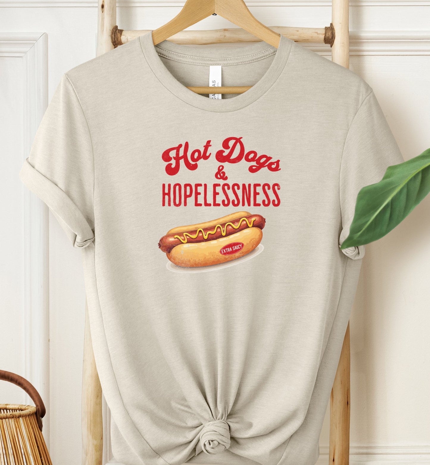 Hot Dogs & Hopelessness T-shirt