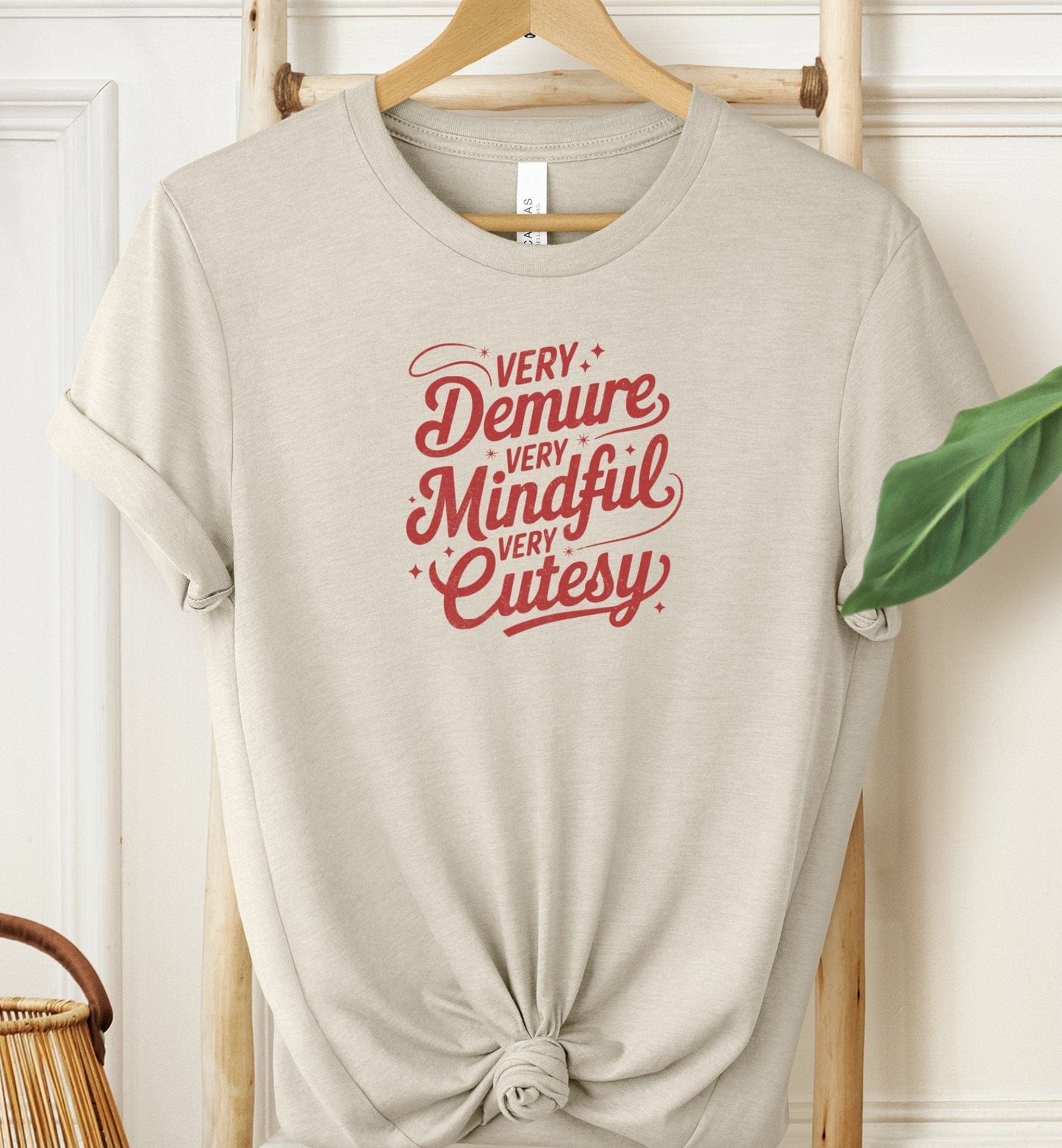 Very Demure Very Mindful T-shirt