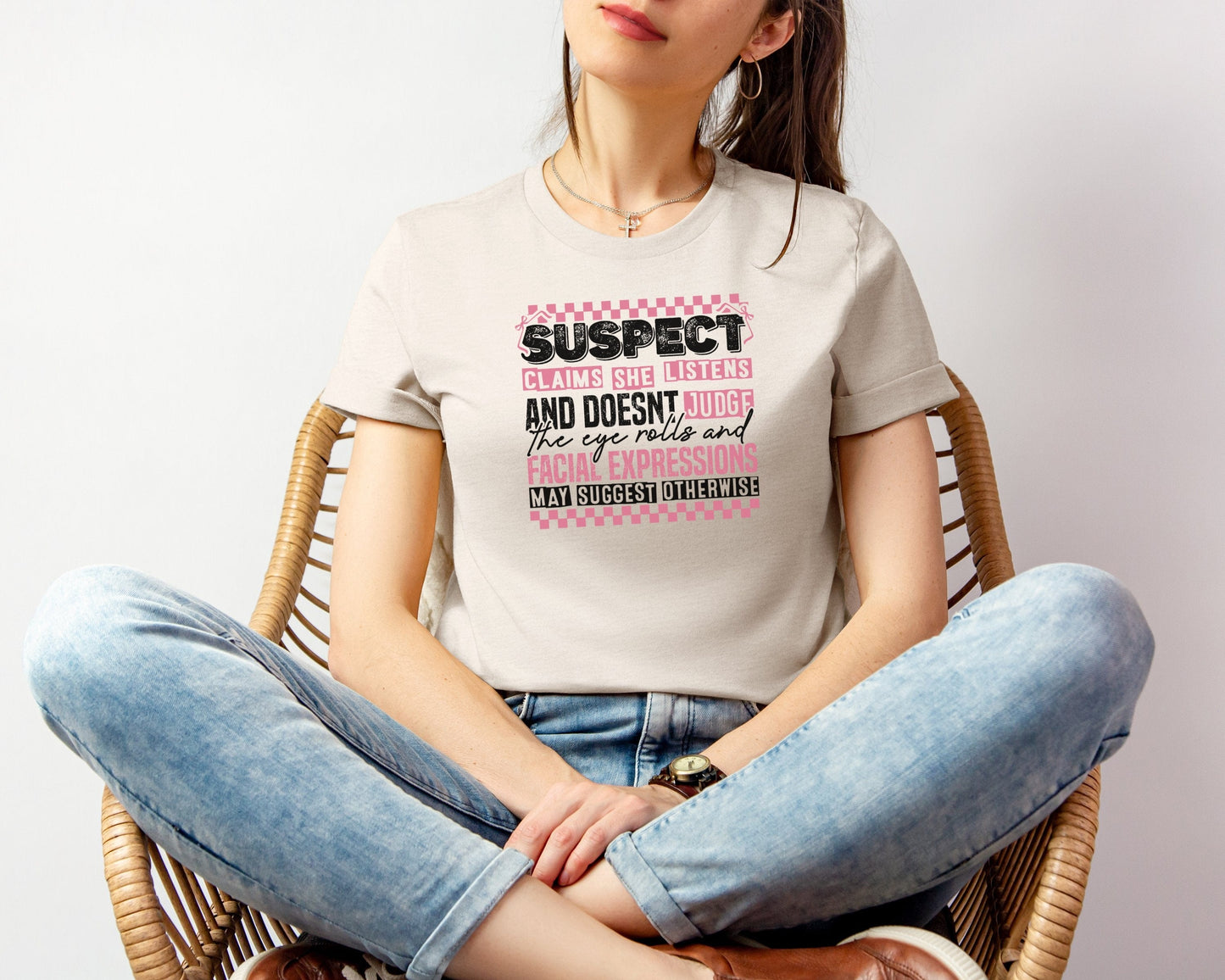 Suspect Claims T-shirt