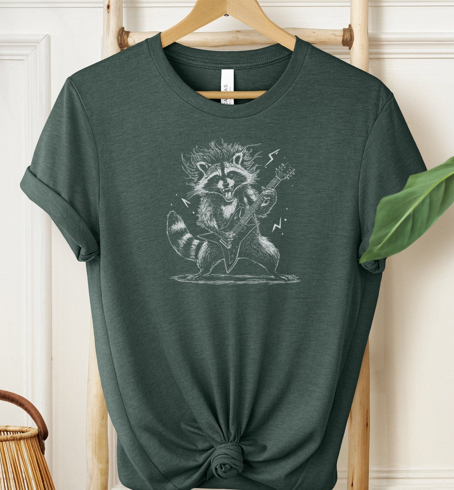 Guitar Raccoon T-shirt