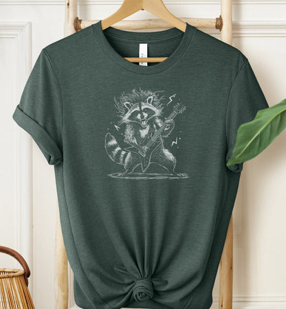 Guitar Raccoon T-shirt