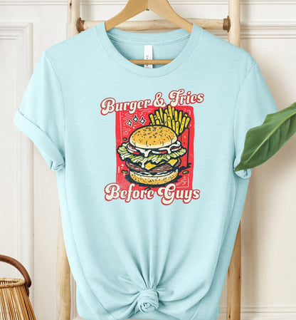 Burger and Fries T-shirt