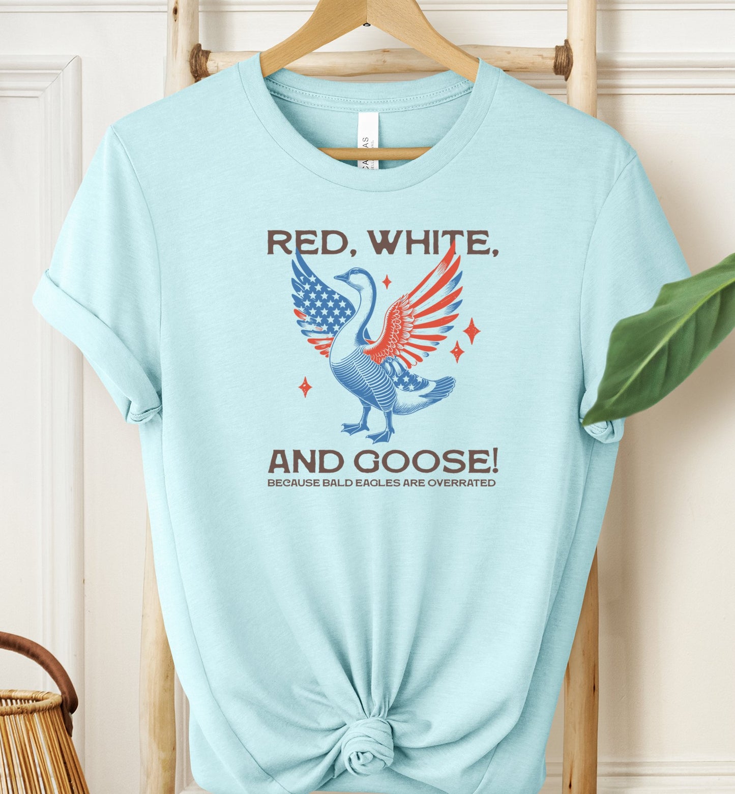 Red White and Goose T-shirt
