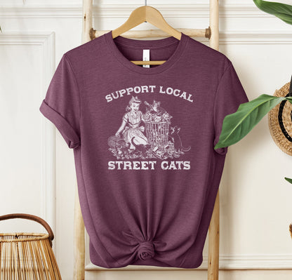 Support Local Street Cats T-shirt