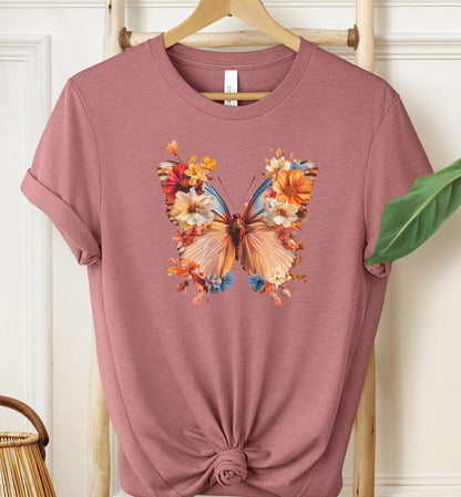 Floral Butterfly T-Shirt