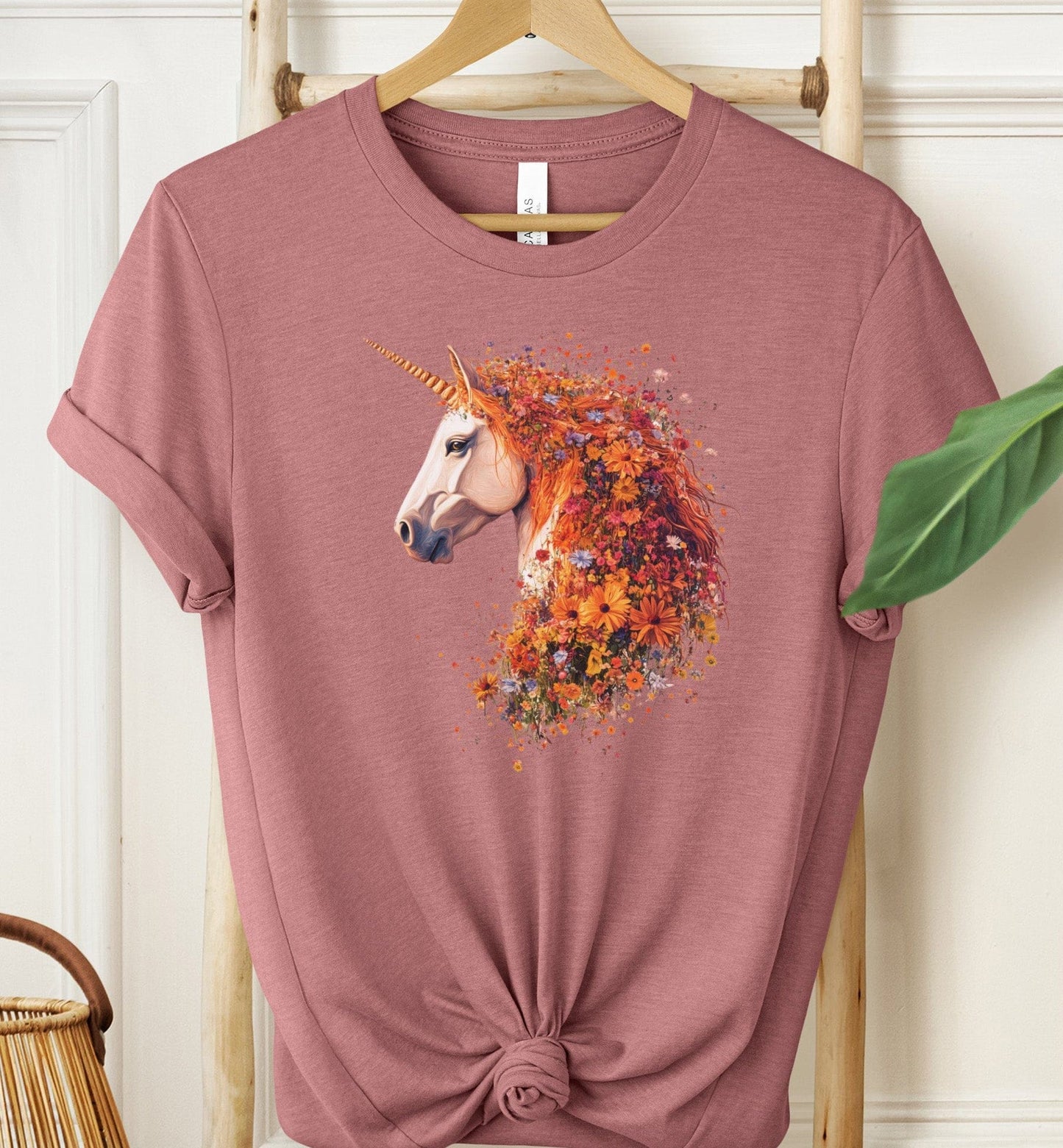 Floral Unicorn T-Shirt