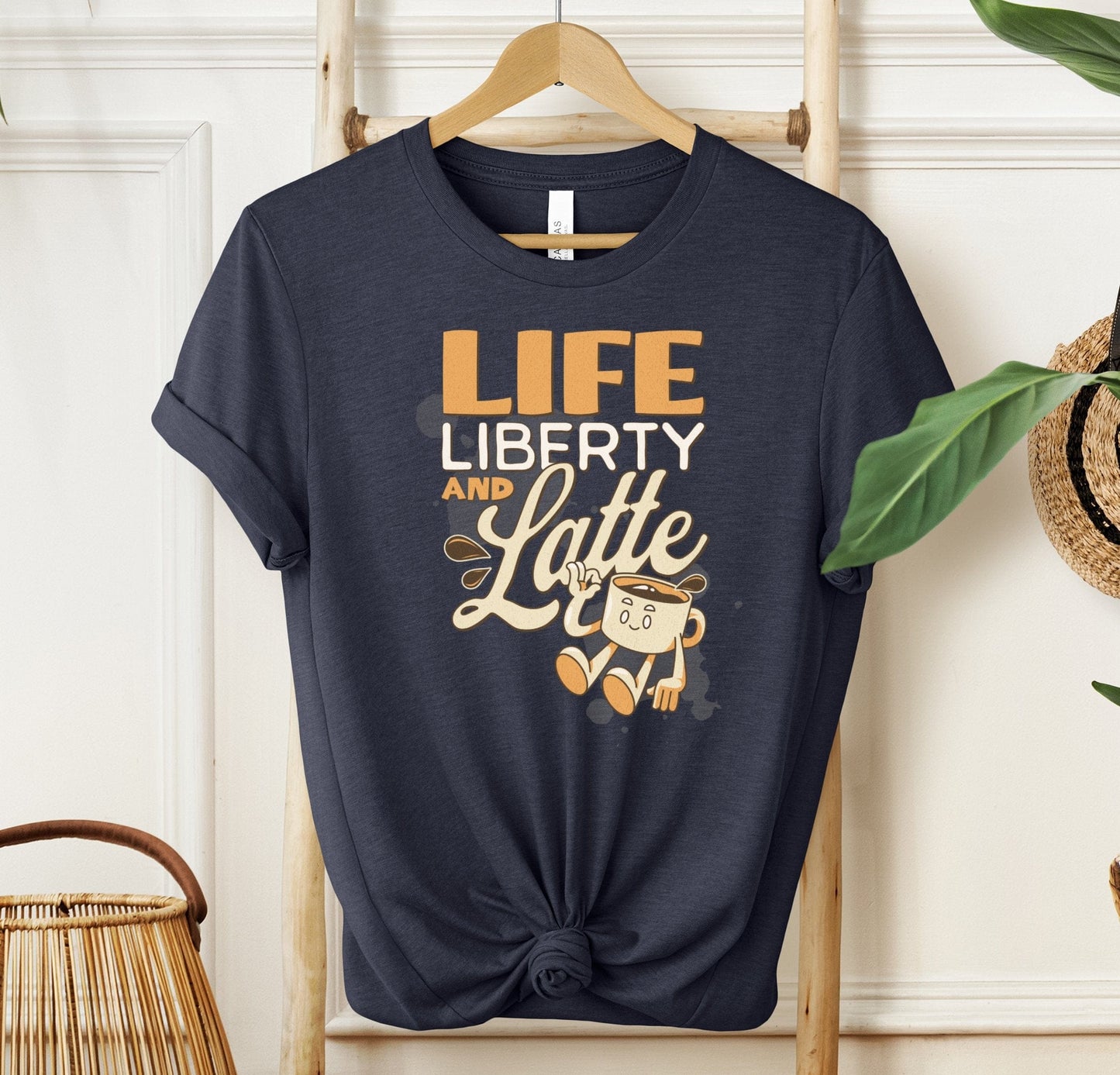 Life Liberty And Latte T-shirt