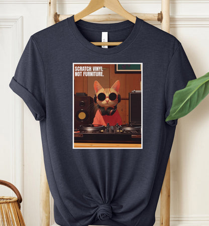 Scratch Vinyl Not Furniture T-shirt