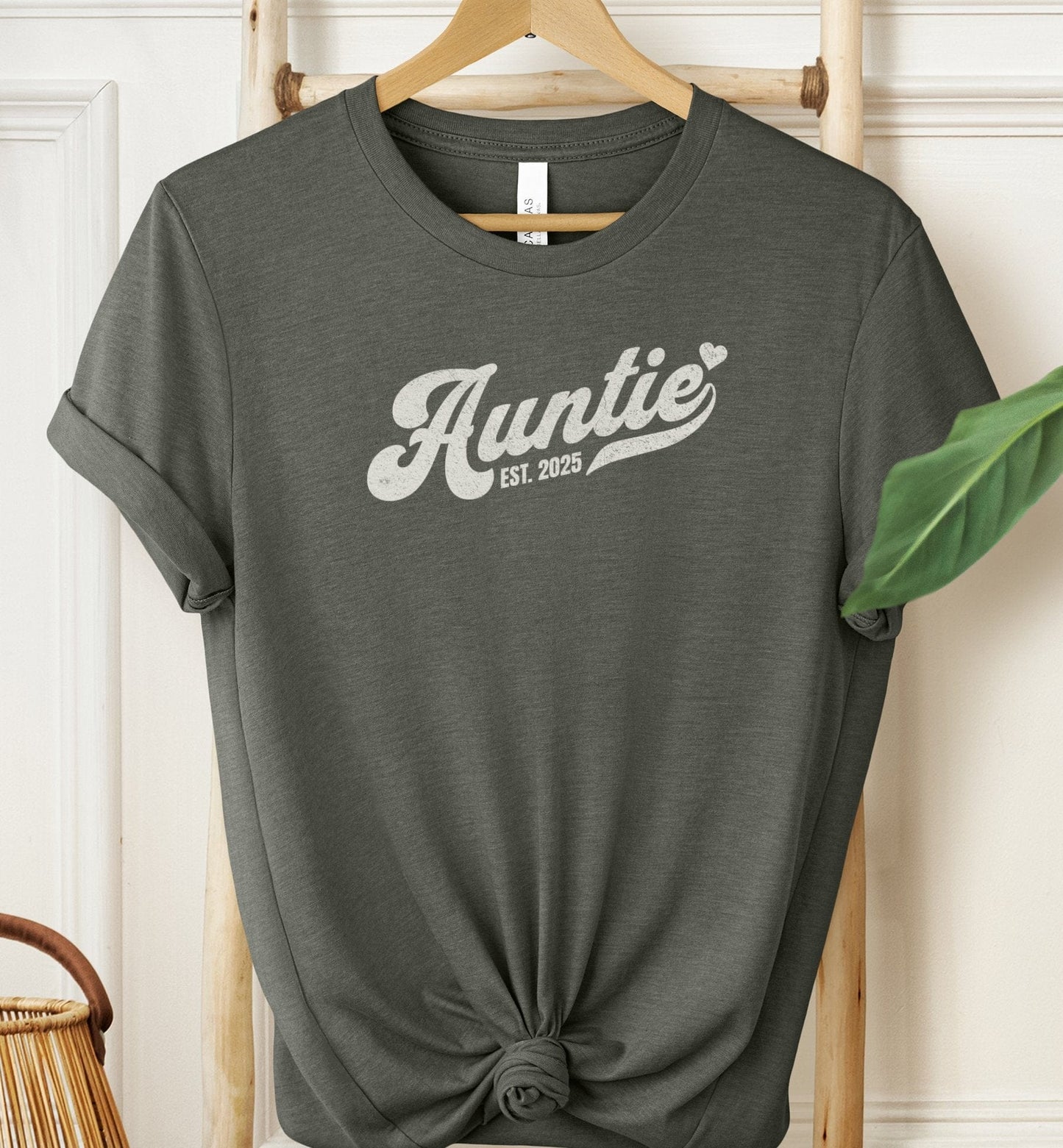 Auntie Heart Est 2025 T-shirt