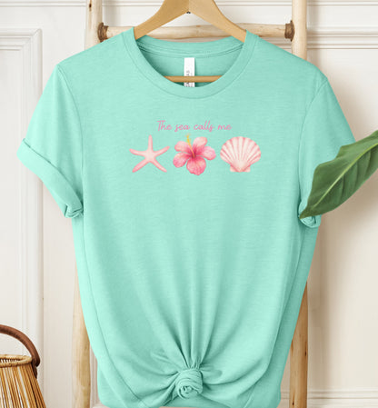 The Sea Calls Me T-shirt
