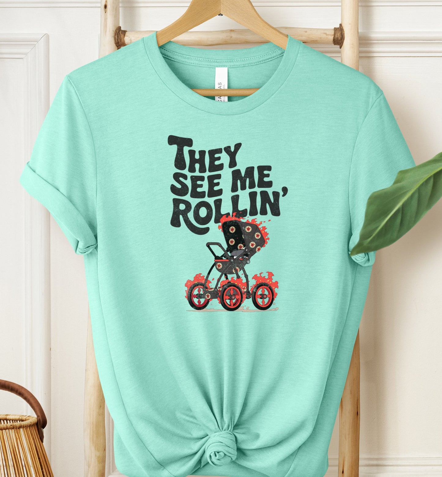 They See Me Rollin' T-shirt