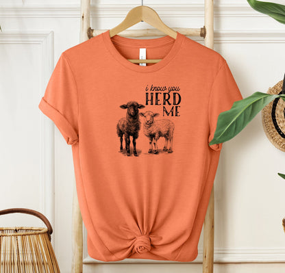 I Know You Herd Me T-shirt