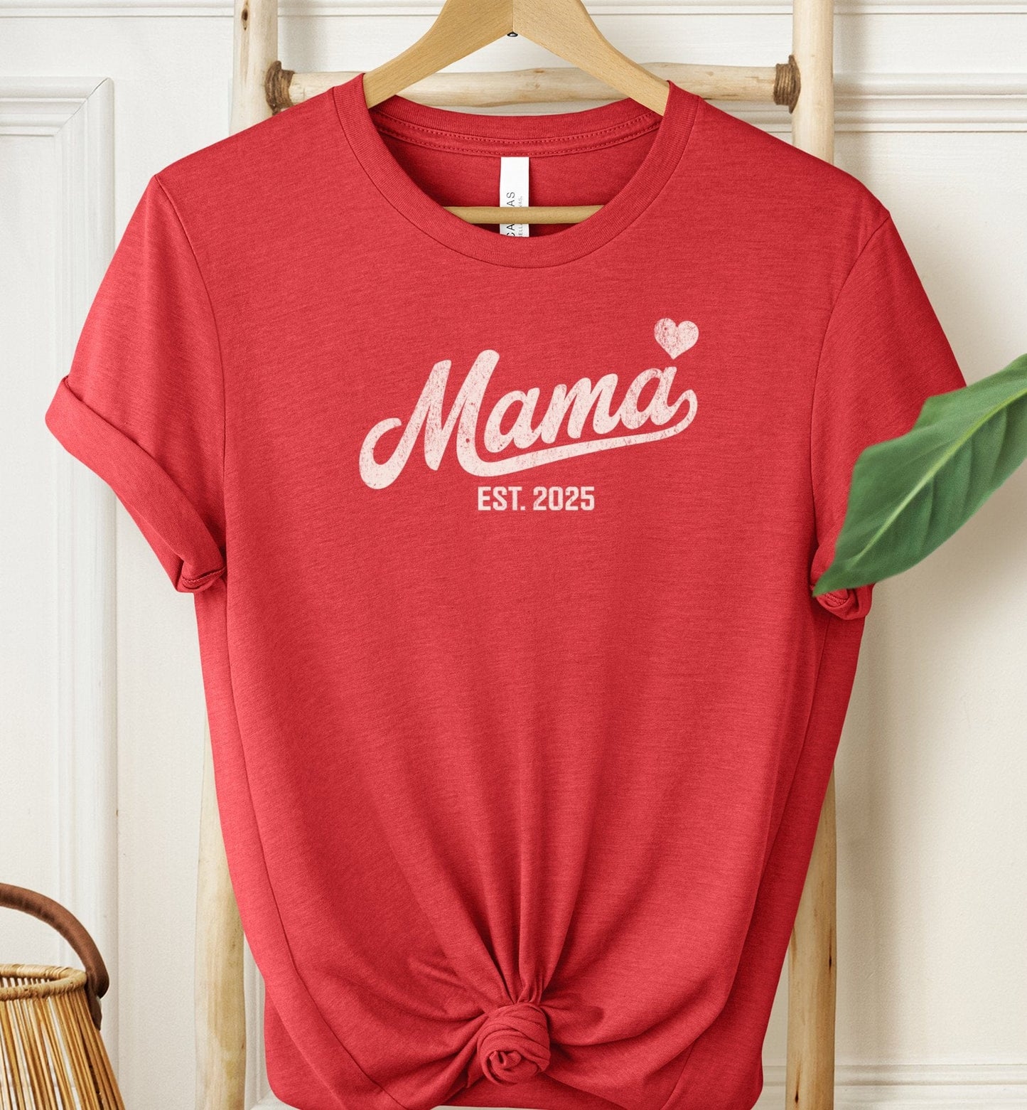 Mama Heart Est 2025 T-shirt